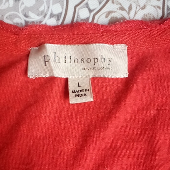 PHILOSOPHY V neck top - Picture 14 of 14